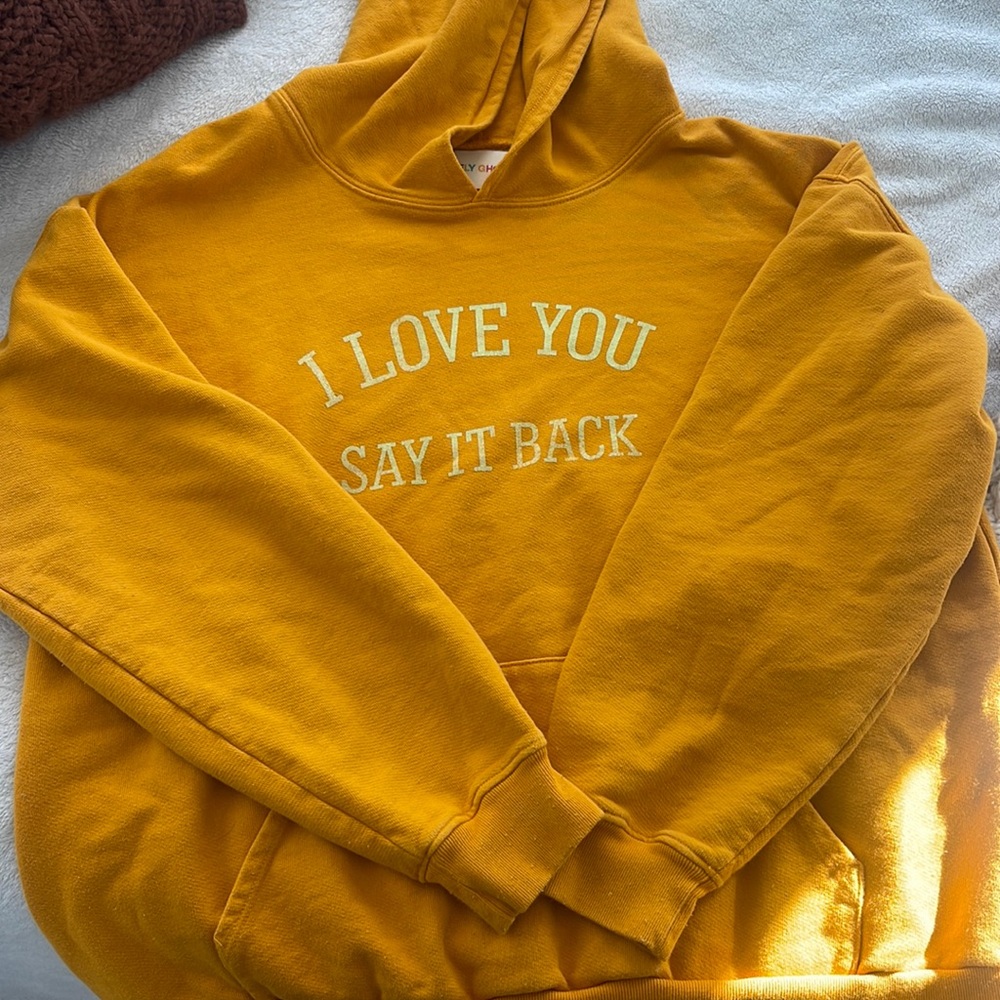 Lonely Ghost “I love you say it back” hoodie